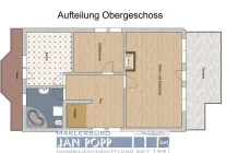 Raumaufteilung Obergeschoss