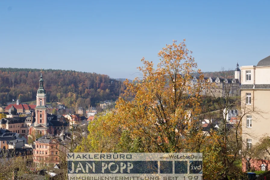 Blick vom Balkon 