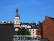 Stadtblick vom Balkon