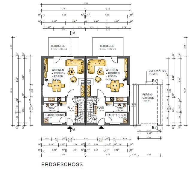 Grundriss Erdgeschoss