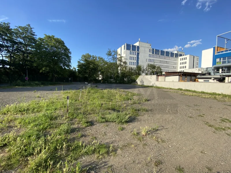 Baugrundstück - Grundstück kaufen in Frankfurt am Main / Rödelheim - Großes Gewerbe-Baugrundstück mit TOP-Ausnutzung in FFM-Rödelheim.  BRI von ca. 11.262 m³ mgl.