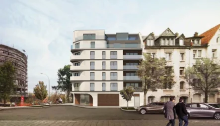 Annimation Suden - Grundstück kaufen in Offenbach am Main - Baugrundstück in guter und zentraler Offenbacher Lage für 12 Einheiten inkl. Baugenehmigung mit ca. 1.000qm Nettowohnfläche.