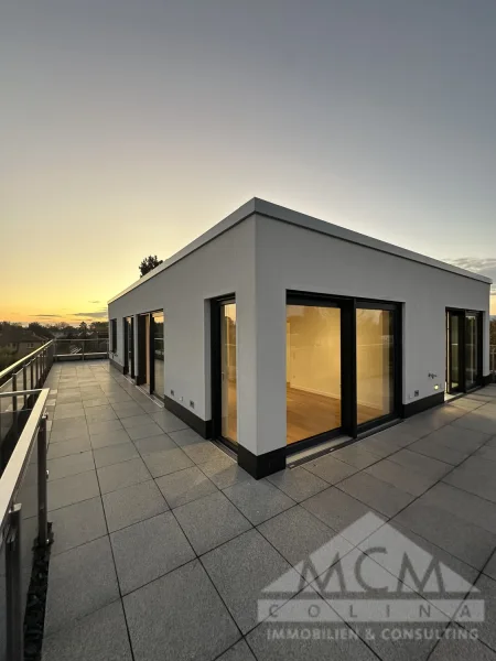 PH-Rundumdachterrasse - Wohnung mieten in Frankfurt am Main / Eschersheim - Luxuriöses Penthouse mit riesiger Dachterrasse, 360°-Blick und hochwertiger Ausstattung