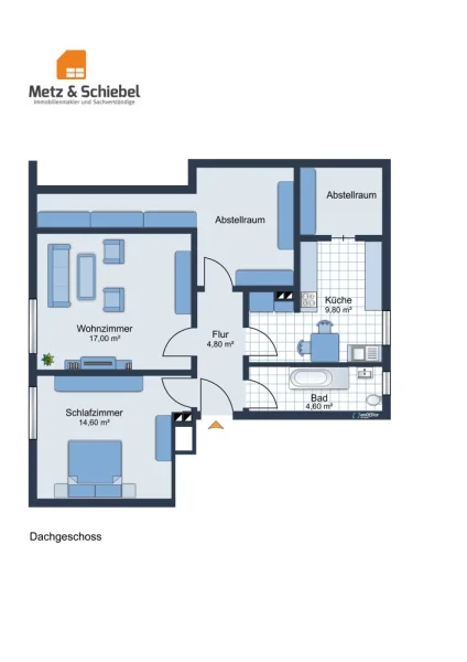 Grundriss Dachgeschoss