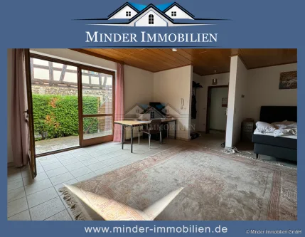 Expose Titelbild - Wohnung mieten in Butzbach / Griedel - ** Butzbach/Griedel ** Gemütliche 1-Zimmer-Wohnung mit Terrasse