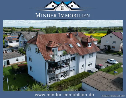 Expose Titelbild - Wohnung kaufen in Pohlheim - ** Pohlheim-Holzheim** Sonnige vermietete 3-Zimmer-Wohnung mit Balkon