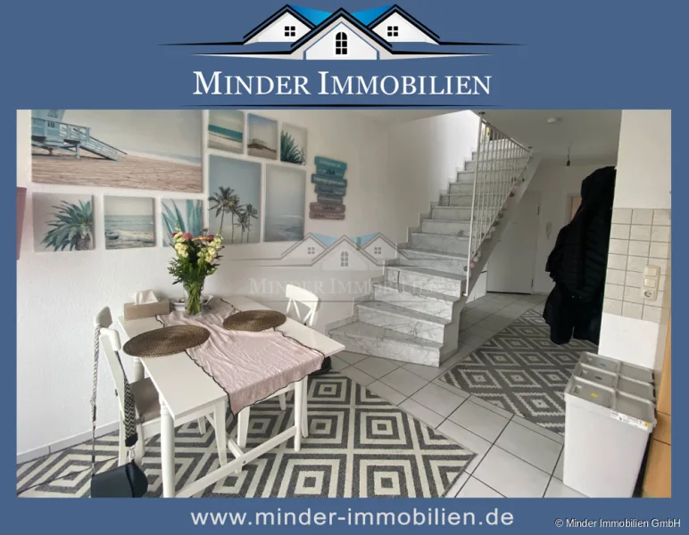 Expose Titelbild_1 - Wohnung kaufen in Butzbach - ** Butzbach** Sonnige 2,5-Zimmer-Maisonette mit 3 Balkonen