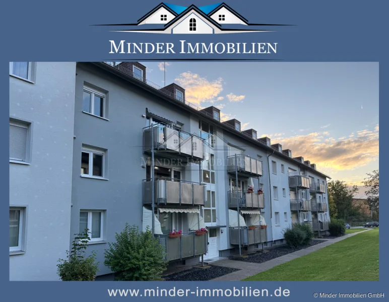 Expose Titelbild - Wohnung kaufen in Butzbach - ** Butzbach ** Schöne 3 Zimmer-Eigentumswohnung mit Balkon ** ruhige Lage **