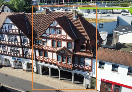 Luftansicht - Haus kaufen in Schwalmstadt - DIE LAGE IN TREYSA! KEINE KÄUFERPROVISION!