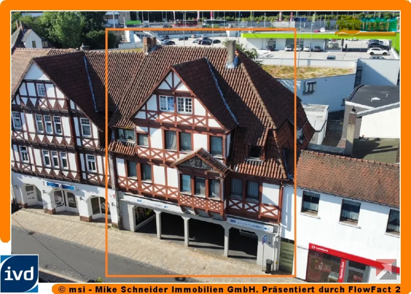 Luftansicht - Haus kaufen in Schwalmstadt - DIE LAGE IN TREYSA! KEINE KÄUFERPROVISION!