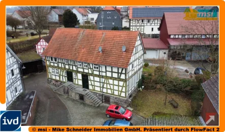 Außenansicht - Haus kaufen in Gemünden - SOLIDE ANLAGE IN DER HEIMAT! KEINE KÄUFERPROVISION!
