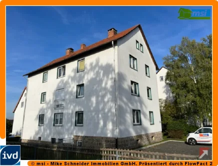 Straßenansicht - Wohnung mieten in Schwalmstadt - GÜNSTIGE EINSTEIGERWOHNUNG!