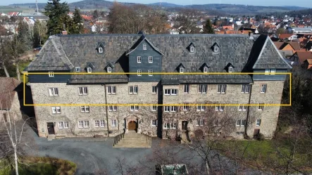 Vordernansicht - Büro/Praxis mieten in Lauterbach - GEPFLEGTE BÜRORÄUME IN HERRSCHAFTLICHEM UMFELD!