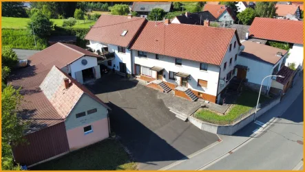 Blick auf das Anwesen - Haus kaufen in Grebenau - IHR VIELSEITIGES OBJEKT FÜR DIE ZUKUNFT! KEINE KÄUFERPROVISION!