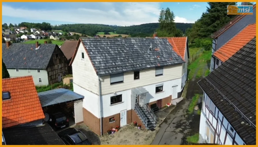 Außenansicht - Haus kaufen in Neukirchen - LIEBER EIGENHEIM STATT MIETE!KEINE KÄUFERPROVISION!