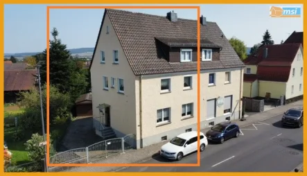 Außenansicht - Haus kaufen in Alsfeld - ZENTRALES WOHNEN MIT VIELEN MÖGLICHKEITEN! KEINE KÄUFERPROVISION!