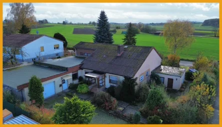 Außenansicht - Haus kaufen in Alsfeld / Reibertenrod - DAS PARADIES FÜR HANDWERKER UND NATURFREUNDE!KEINE KÄUFERPROVISION!