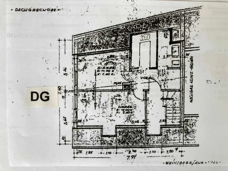 Grundriss DG