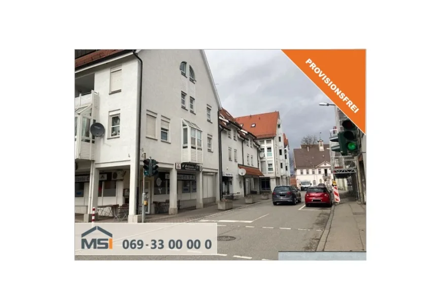 Titelbild - Wohnung kaufen in Magstadt - Provisionsfrei!  1-Zimmer-Appartment mit Garagenplatz im Herzen von Magstadt