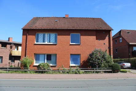 Hausansicht - Haus kaufen in Nienburg - Eigentum statt Miete oder Kapitalanlage zur Altersvorsorge!