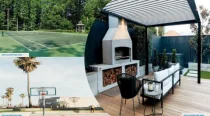 Terrassen und Barbecues