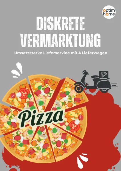 1 - Gastgewerbe/Hotel mieten in Offenbach am Main - Pizza-Lieferservice (Franchise) mit TOP Umsätzen und vier Lieferautos in Offenbach!