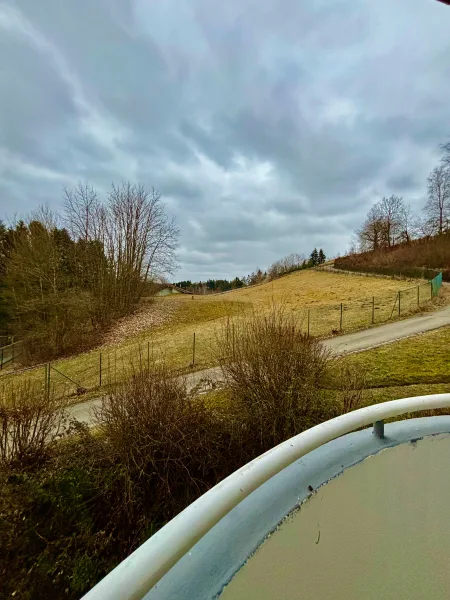 Ausblick von Balkon