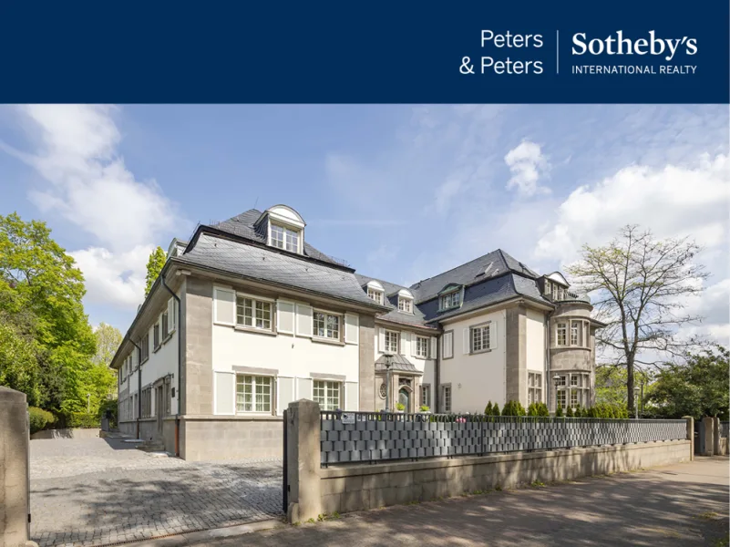 Villa Sonneck - Haus kaufen in Frankfurt - Villa Sonneck: Wo Luxus auf Lebensträume trifft