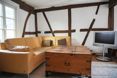 Die Lounge - Haus kaufen in Königstein im Taunus - **Gemütliches Fachwerkhaus mit Garage, Dachterrasse und viele Extras in bevorzugter ruhiger Lage **