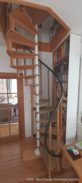 Schöne Wendeltreppe