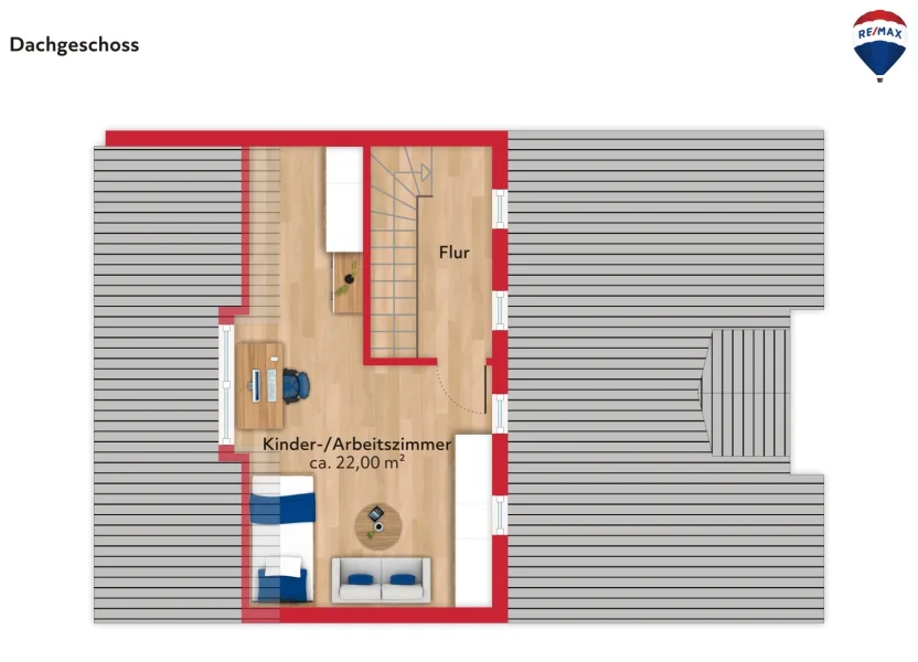 Grundriss DG_Budenheim-Erwin-Renth Str.16 möbliert