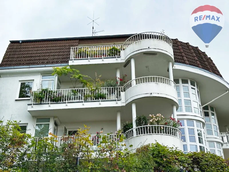 01 Außenansicht - Wohnung kaufen in Wiesbaden - 5-Zimmer-Maisonette-Eigentumswohnung mit Blick über Wiesbaden