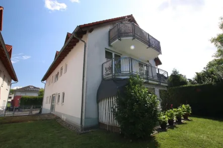 HAUSANSICHT VON HINTEN - Wohnung kaufen in Mühltal - RESERVIERT ...Balkonwohnung in MÜHLTAL - vermietet...