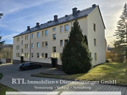 Außenansicht  - Wohnung mieten in Rosenthal am Rennsteig  - Frisch sanierte Wohnung in Blankenstein! 