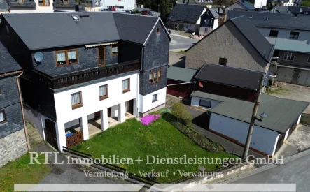 Außenansicht - Haus kaufen in Wurzbach - Platzwunder in Wurzbach