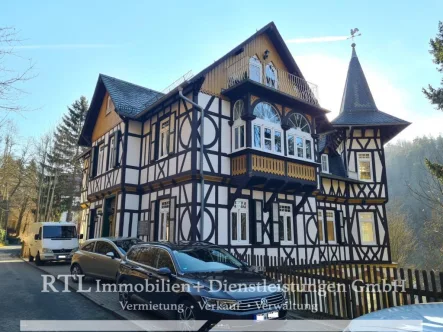 Außenansicht - Wohnung mieten in Leutenberg - schicke 2 Zimmerwohnung mit Ausblick