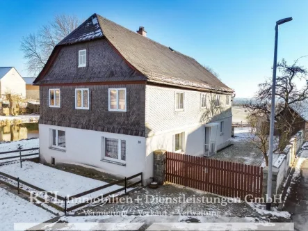 Ansicht - Haus kaufen in Remptendorf - ehem. Bauernhof am Ortsrand