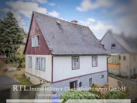 Ansicht - Haus kaufen in Wurzbach - Einfamilienhaus in Wurzbach