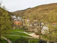 Aussicht vom Balkon 