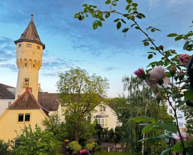 Balkon Aussicht - Wohnung kaufen in Wiesbaden - +++ KLEINES NEST MIT GROSSEM AUSBLICK +++