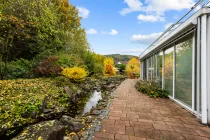 Terrasse und Garten