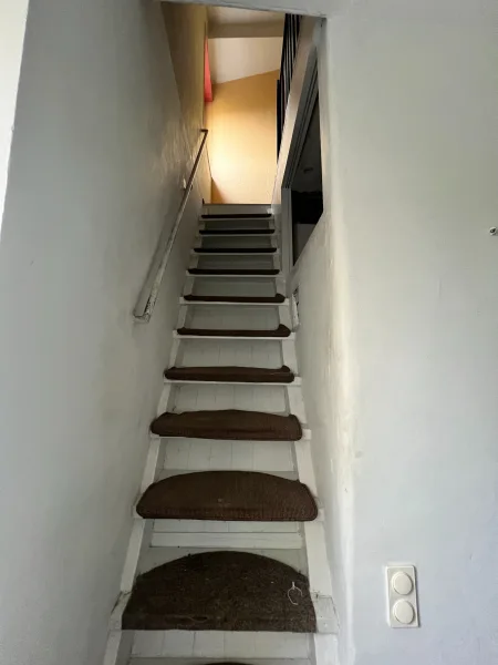 Treppe innerhalb der Wohnung