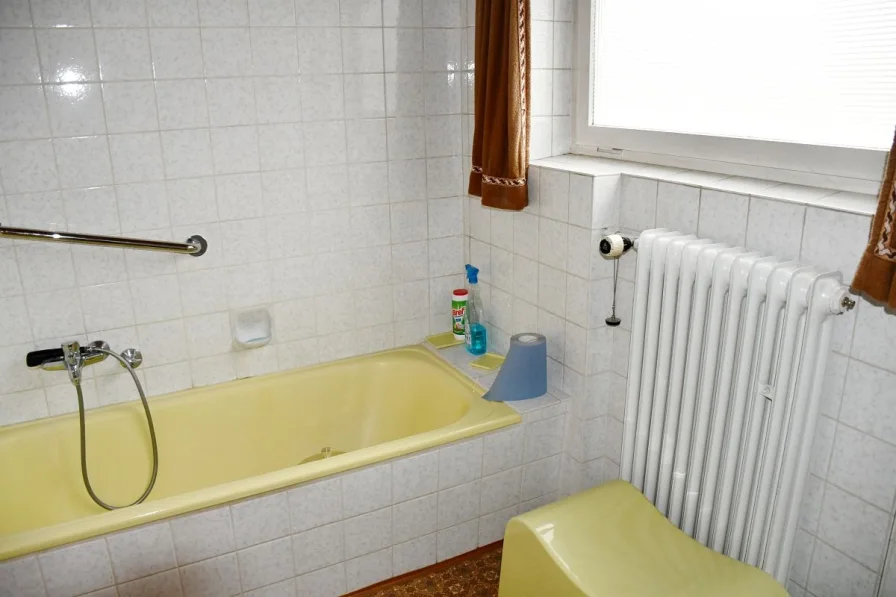 ... mit Badewanne