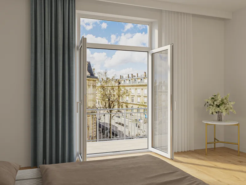 Innenvisualisierung - Wohnung kaufen in Frankfurt - Erstbezug nach Sanierung - 3-Zimmerwohnung in attraktiver Lage
