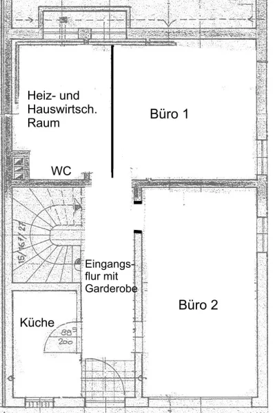 Grundriss Eingangsgeschoss