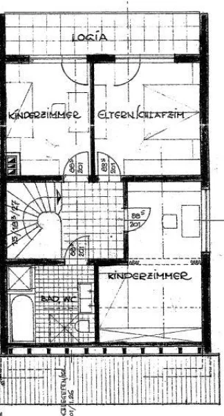 Grundriss Dachgeschoss