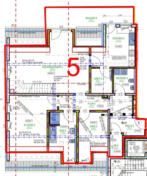 Grundriss DG Whg. 5