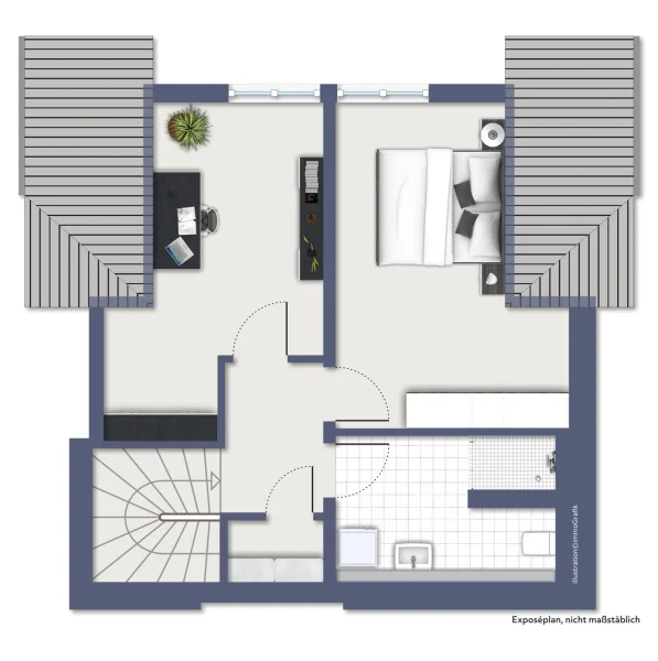 Grundriss Dachgeschoss