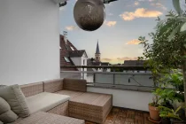 Jede Wohnung mit Balkon