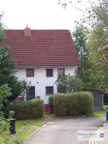 Bild... - Haus kaufen in Spangenberg - Schnuckeliges Haus mit herrlichem Grundstück